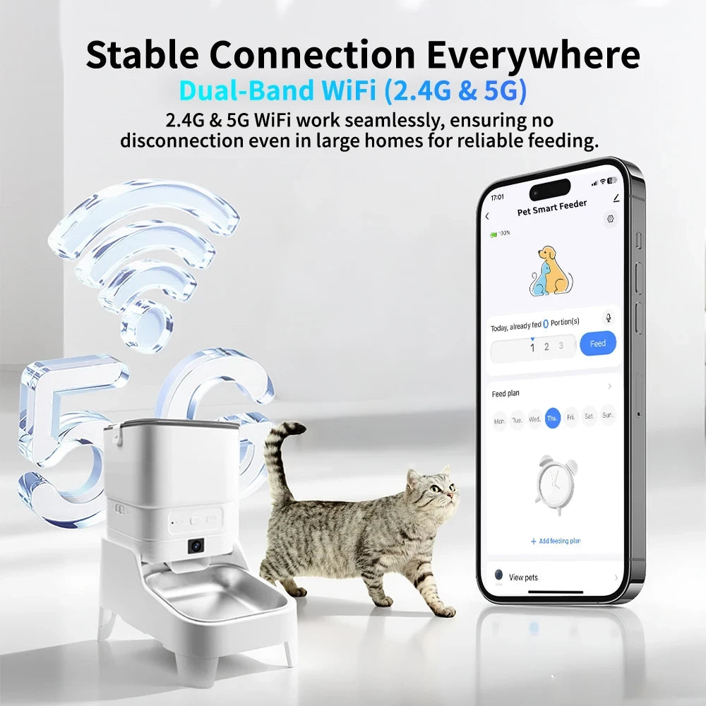 FURPIPI Smart Pet Feeder with Camera