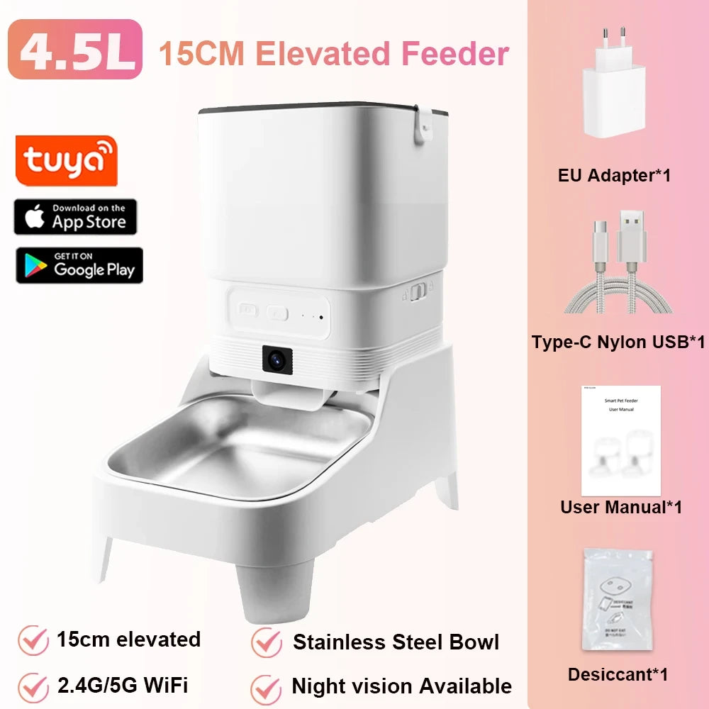 FURPIPI Smart Pet Feeder with Camera