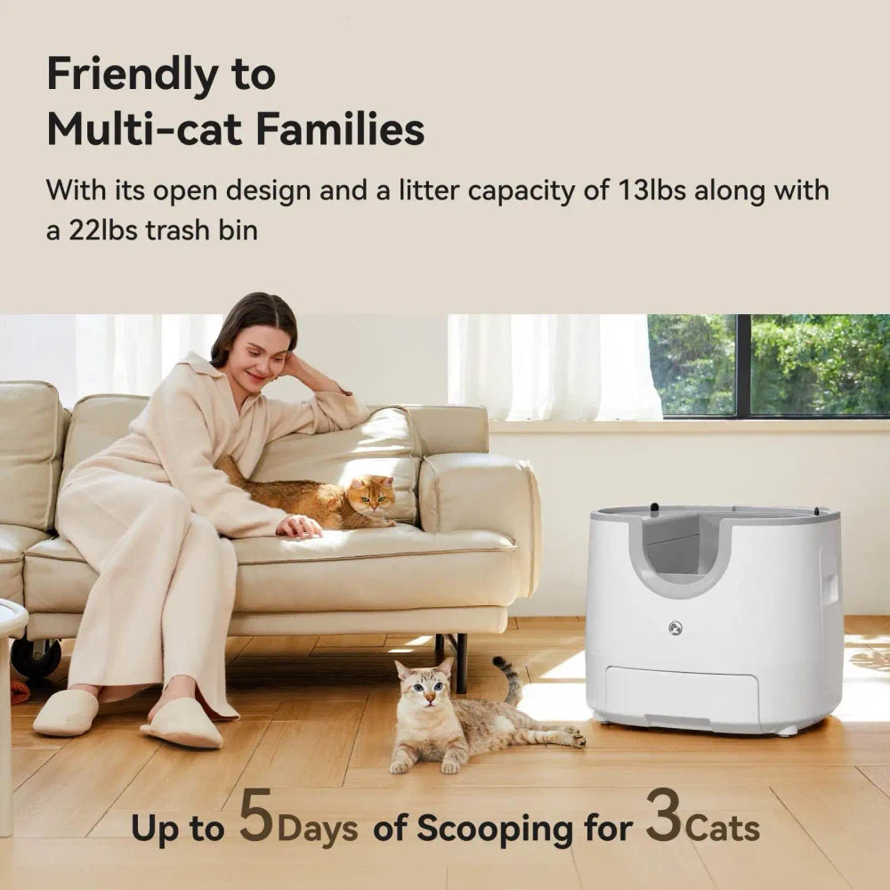 Furoomate Self Cleaning Cat Litter Box