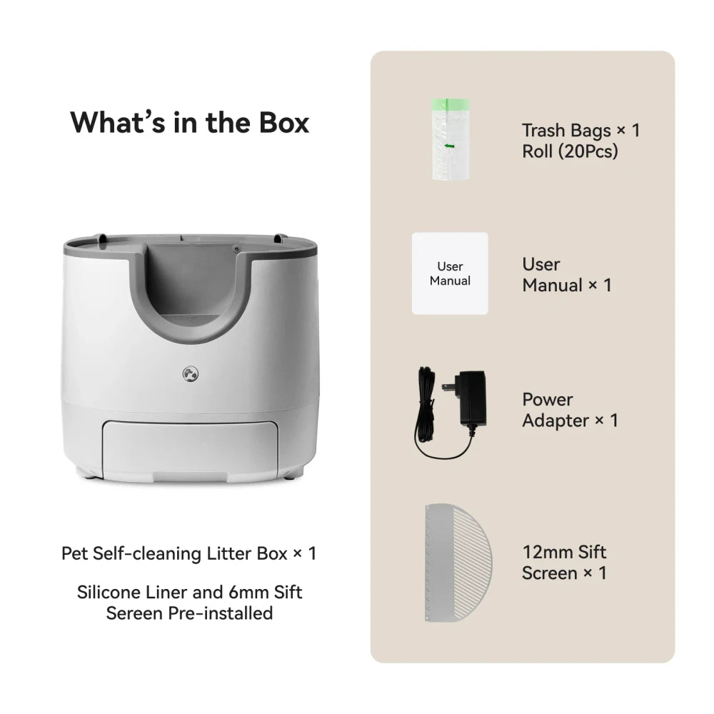 Furoomate Self Cleaning Cat Litter Box